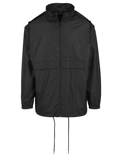 Build Your Brand Nylon Windbreaker BY078 Jacke