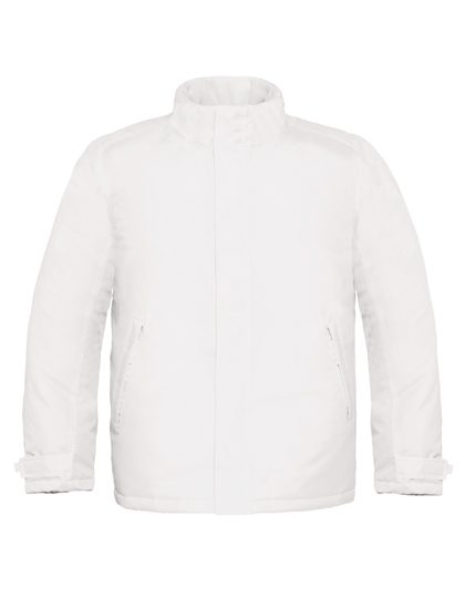 B&C Collection Men´s Jacket Real+ JM970 – White