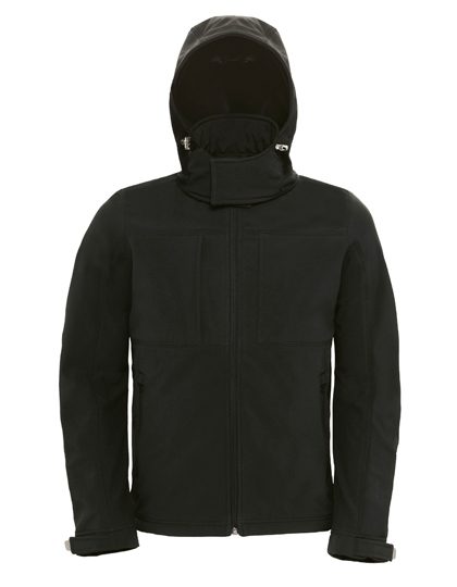 B&C Collection Men´s Hooded Softshell JM950