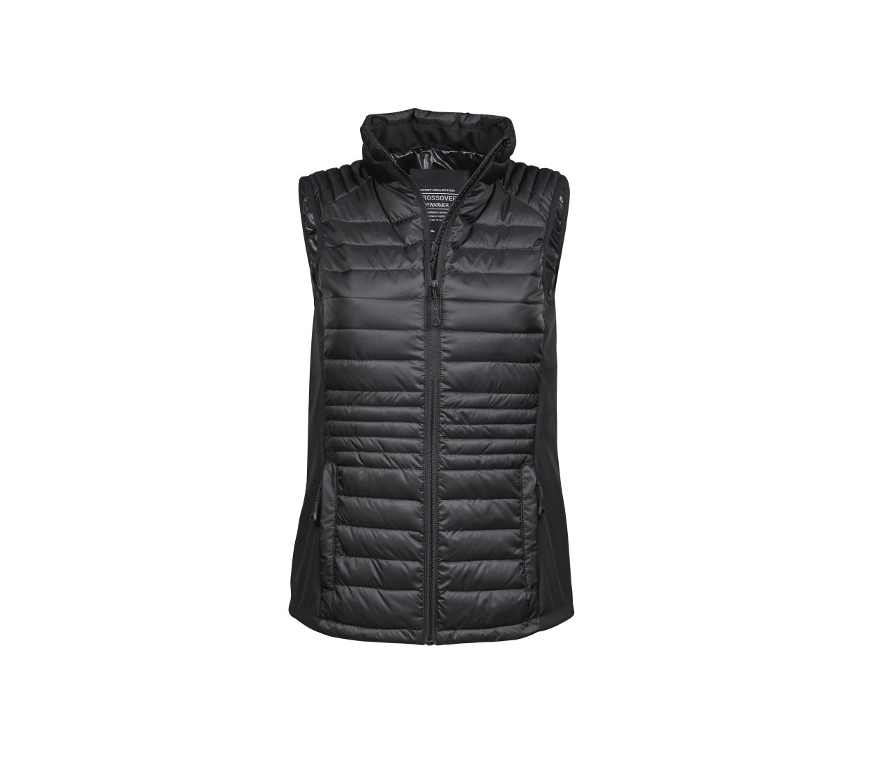 Tee Jays Womens Crossover Bodywarmer – Black / Black / Black