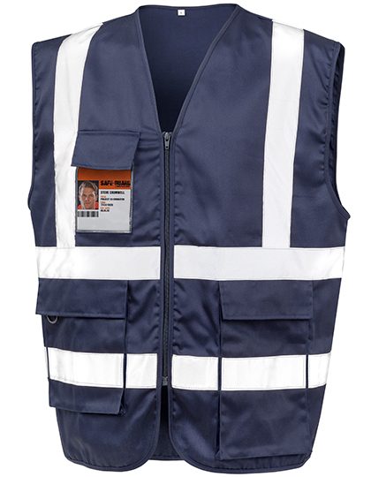 Result SafeGuard Heavy Duty Polycotton Security Vest R477X