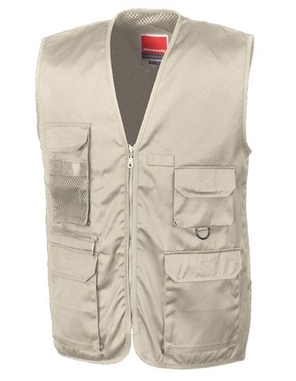 Result Workguard Safari Waistcoat R045X Weste