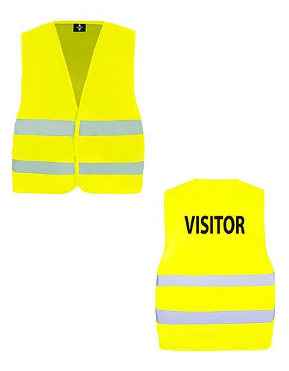 Korntex Safety Vest Passau - Visitor X200VIS – Signal Yellow