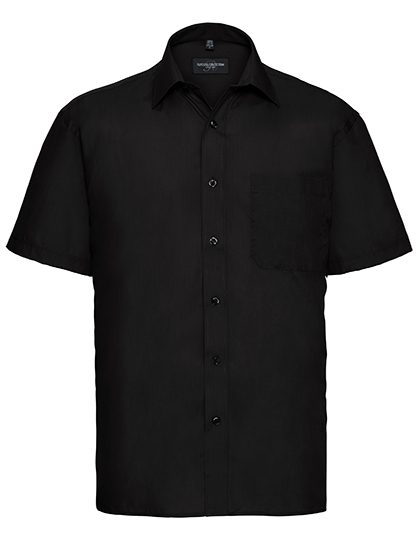 Russell Athletic Collection Men's Short Sleeve Classic Polycotton Poplin Shirt R-935m-0