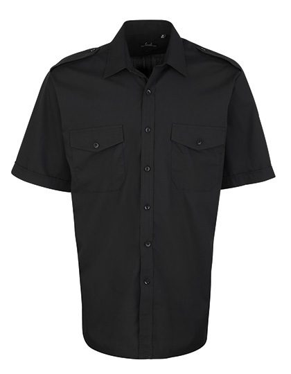 Premier Workwear Pilot Shirt Short Sleeve PR212