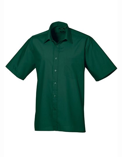 Premier Workwear Men´s Poplin Short Sleeve Shirt PR202