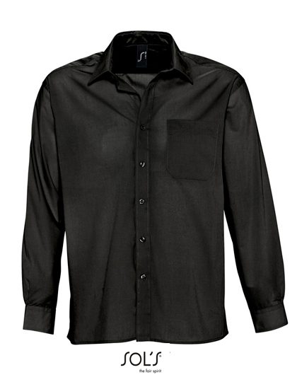 Sol´s Popeline-Shirt Baltimore Long Sleeve 16040