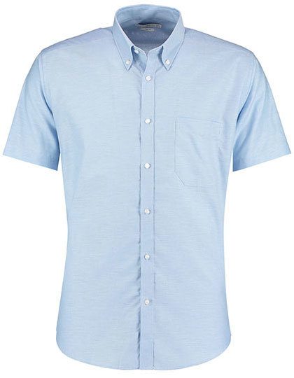 Kustom Kit Men´s Slim Fit Workwear Oxford Shirt Short Sleeve KK183