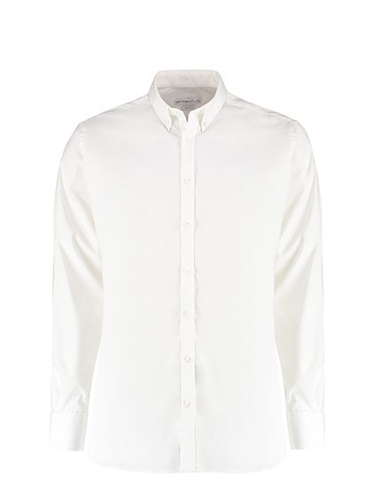 Kustom Kit Men´s Slim Fit Stretch Oxford Shirt Long Sleeve KK182