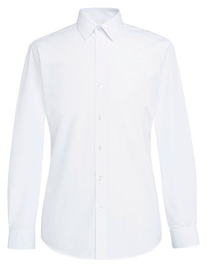 Brook Taverner Men´s Slim Fit Shirt Vulcan Longsleeve 7889 – White