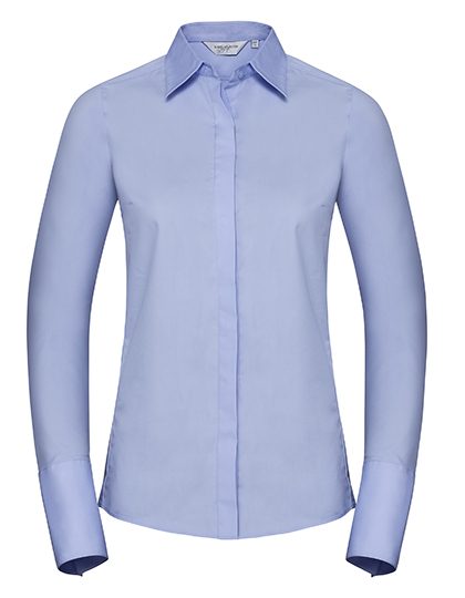 Russell Athletic Collection Ladies' Long Sleeve Fitted Ultimate Stretch Shirt R-960f-0