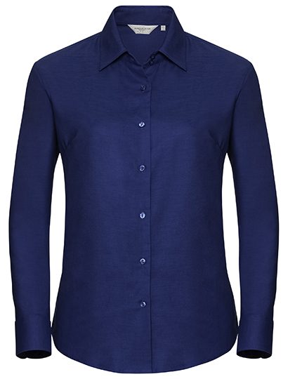 Russell Athletic Collection Ladies' Long Sleeve Tailored Oxford Shirt R-932f-0