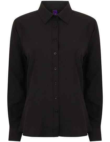Henbury Ladies´ Wicking Long Sleeve Shirt H591