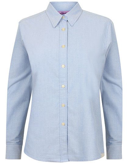 Henbury Ladies´ Classic Long Sleeved Oxford Shirt H511