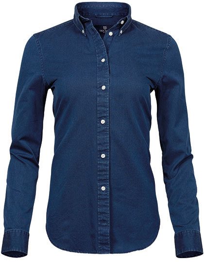Tee Jays Women´s Casual Twill Shirt 4003 – Indigo