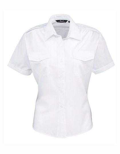 Premier Workwear Women´s Pilot Shirt Short Sleeve PR312