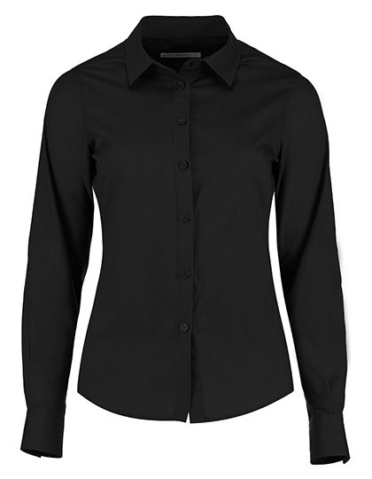 Kustom Kit Women´s Tailored Fit Poplin Shirt Long Sleeve KK242