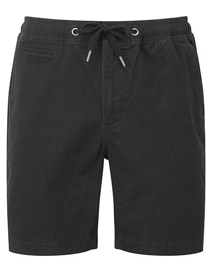 Wombat Men´s Drawstring Chino Shorts WB902 – Black