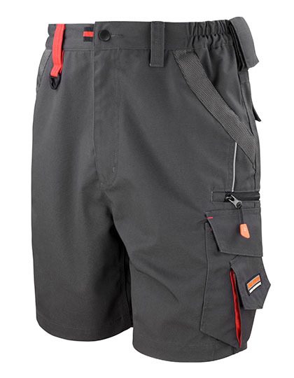 Result Workguard Technical Shorts R311X – Grey/Black