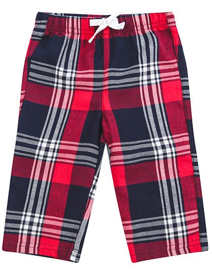 Larkwood Baby Tartan Trousers LW083