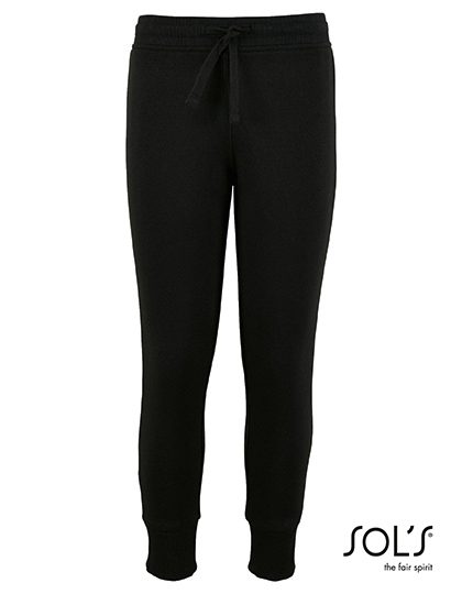 Sol´s Kids´ Slim Fit Jogging Pants Jake 02121 – Black
