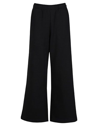 Build Your Brand Ladies Wideleg Sweatpants BY431