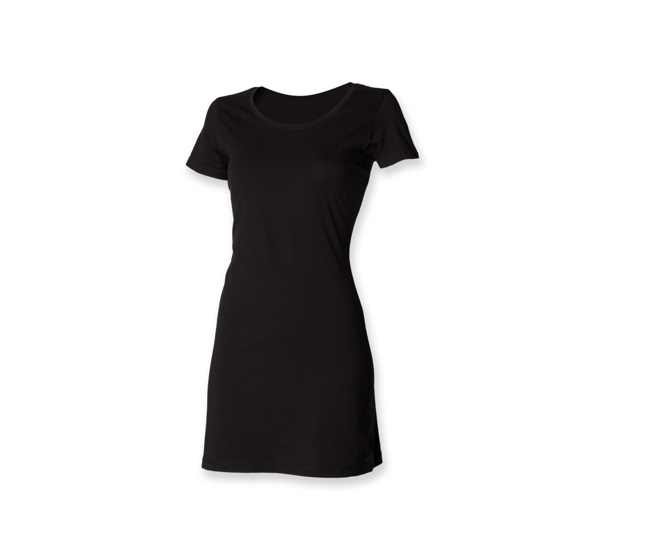 SF Clothing Women´s T-Shirt Dress SK257 – Black