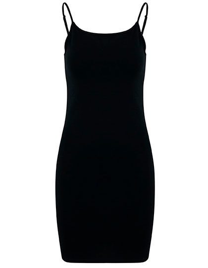 Build Your Brand Ladies Stretch Jersey Slim Dress BY313