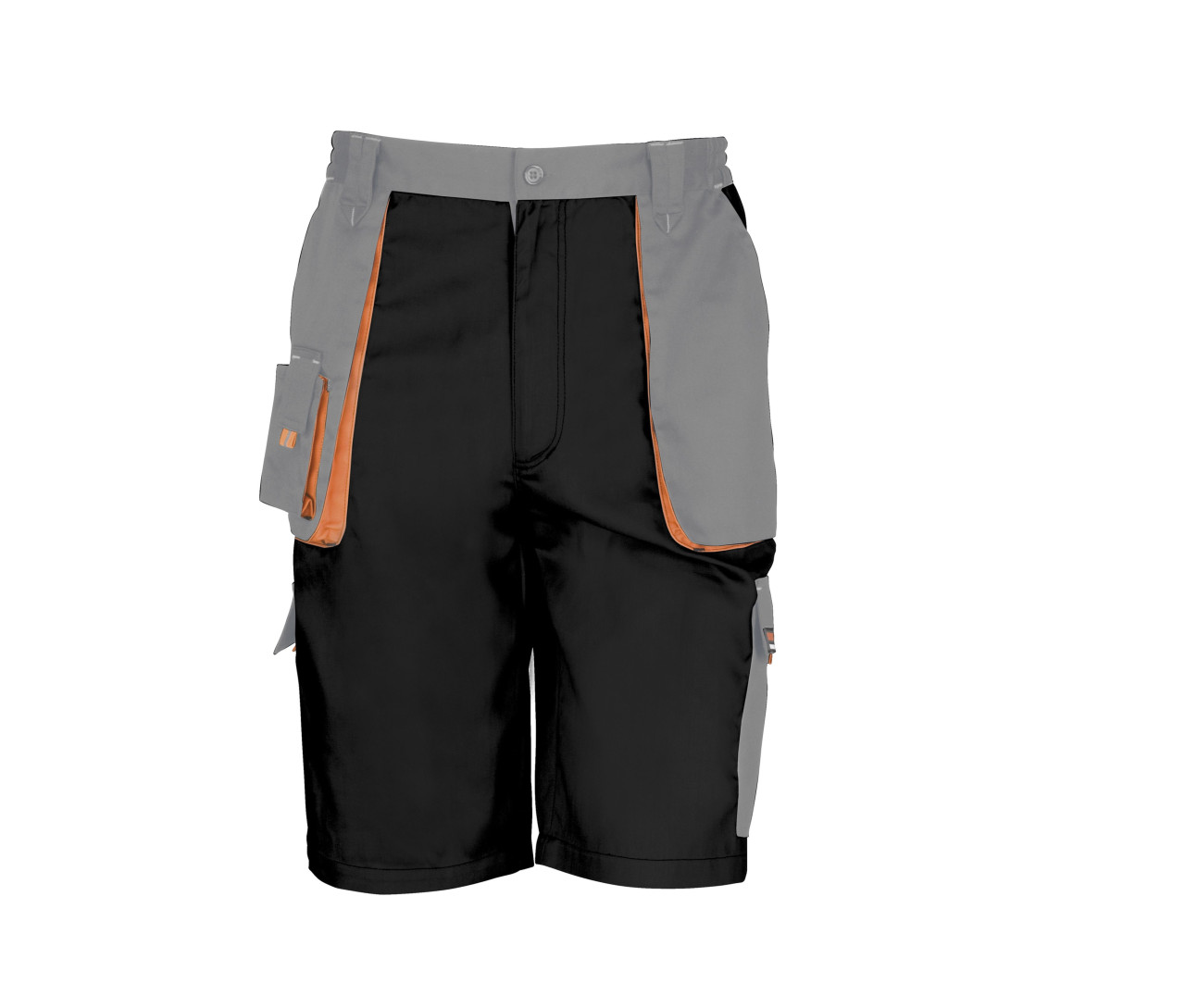 Result Lite Shorts – Black/Grey/Orange