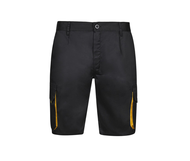 Velilla Two-Tone Multi-Pocket Bermuda Shorts