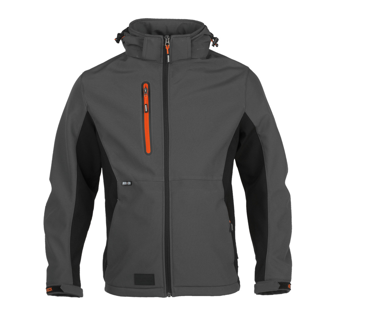 Herock Trystan Softshelljacke – Anthracite/Black