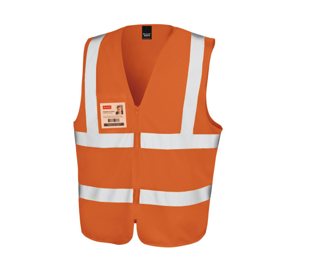 Result Zip Safety Tabard Warnweste