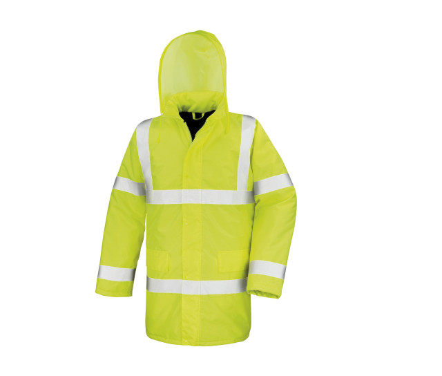 Result Hi-Vis Motorway Safety Coat Jacke
