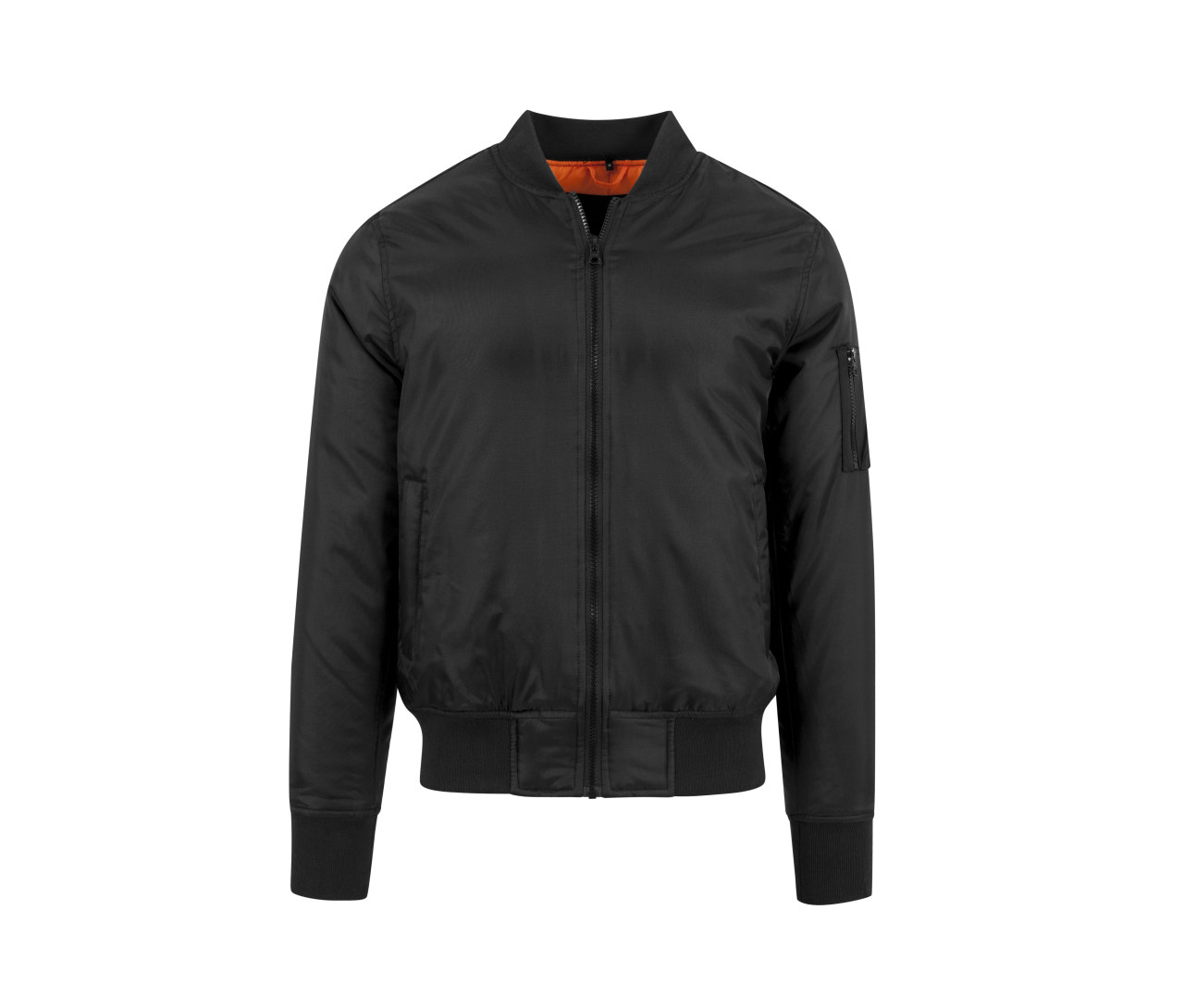 Build Your Brand Bomber Jacket – Black