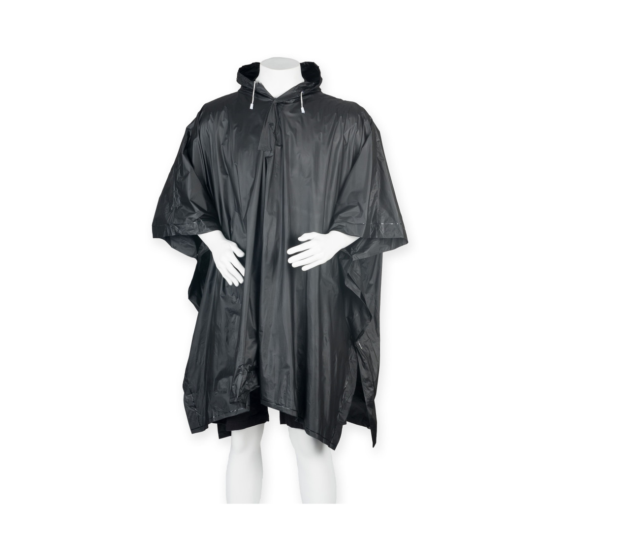 Splashmacs Rain Poncho Jacke – Black