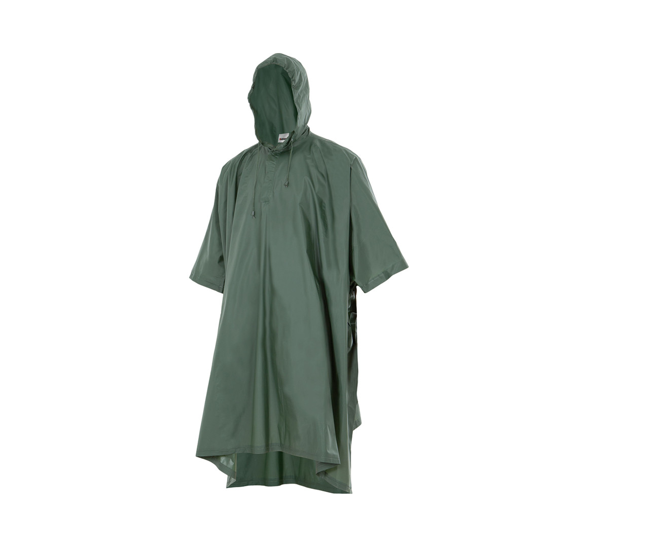 Velilla Rain Hooded Poncho Jacke – Green