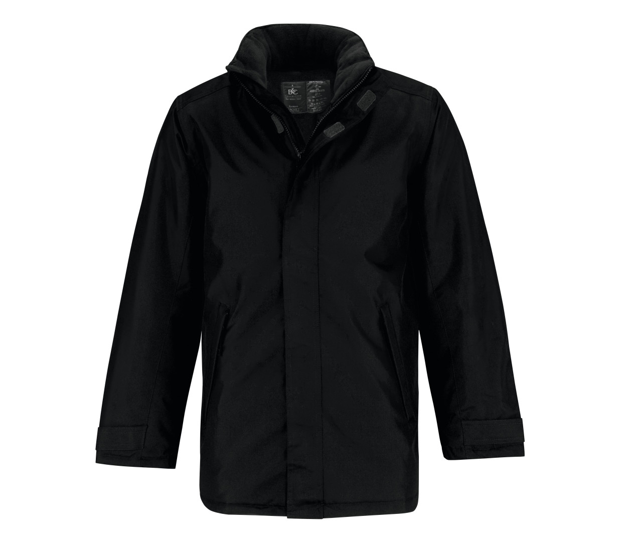 B&C Real + / Men Jacke – Black
