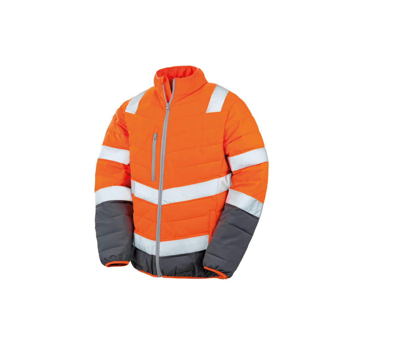 Result Soft Padded Safety Jacket – Fluorescent Orange