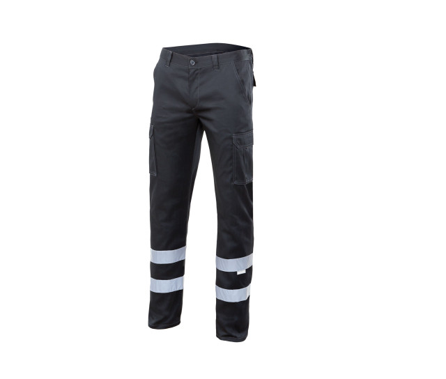 Velilla Multi-Pocket Stretch Trousers With Reflective Tape