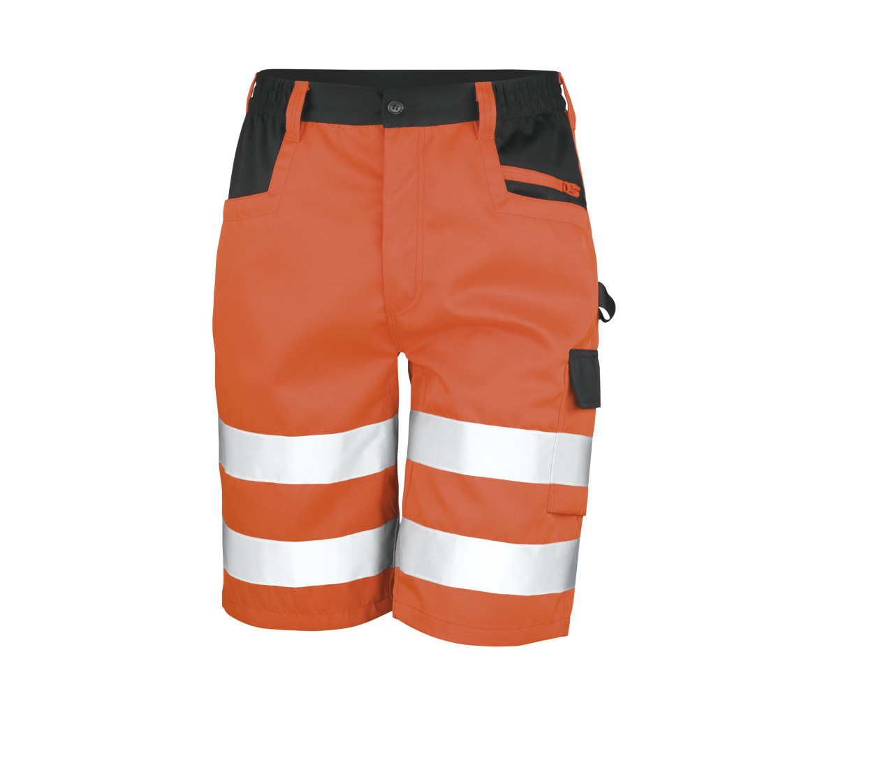 Result Safety Cargo Shorts – Fluorescent Orange