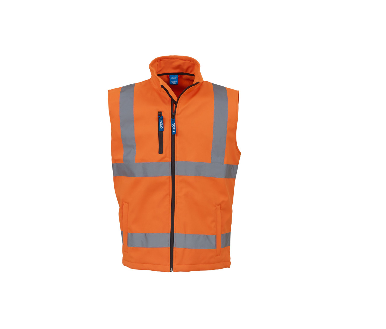 Yoko Hi-Vis Softshell Gilet – Hi Vis Orange