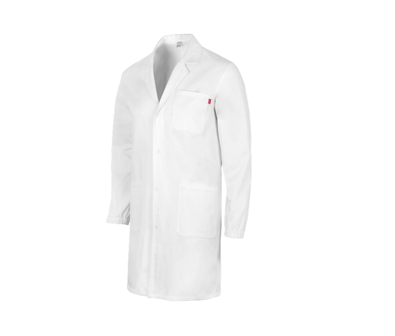 Velilla Unisex Cotton Coat Berufsjacke – White