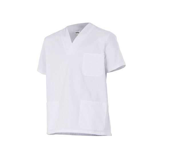 Velilla Short-Sleeve Cotton Shirt Berufsjacke