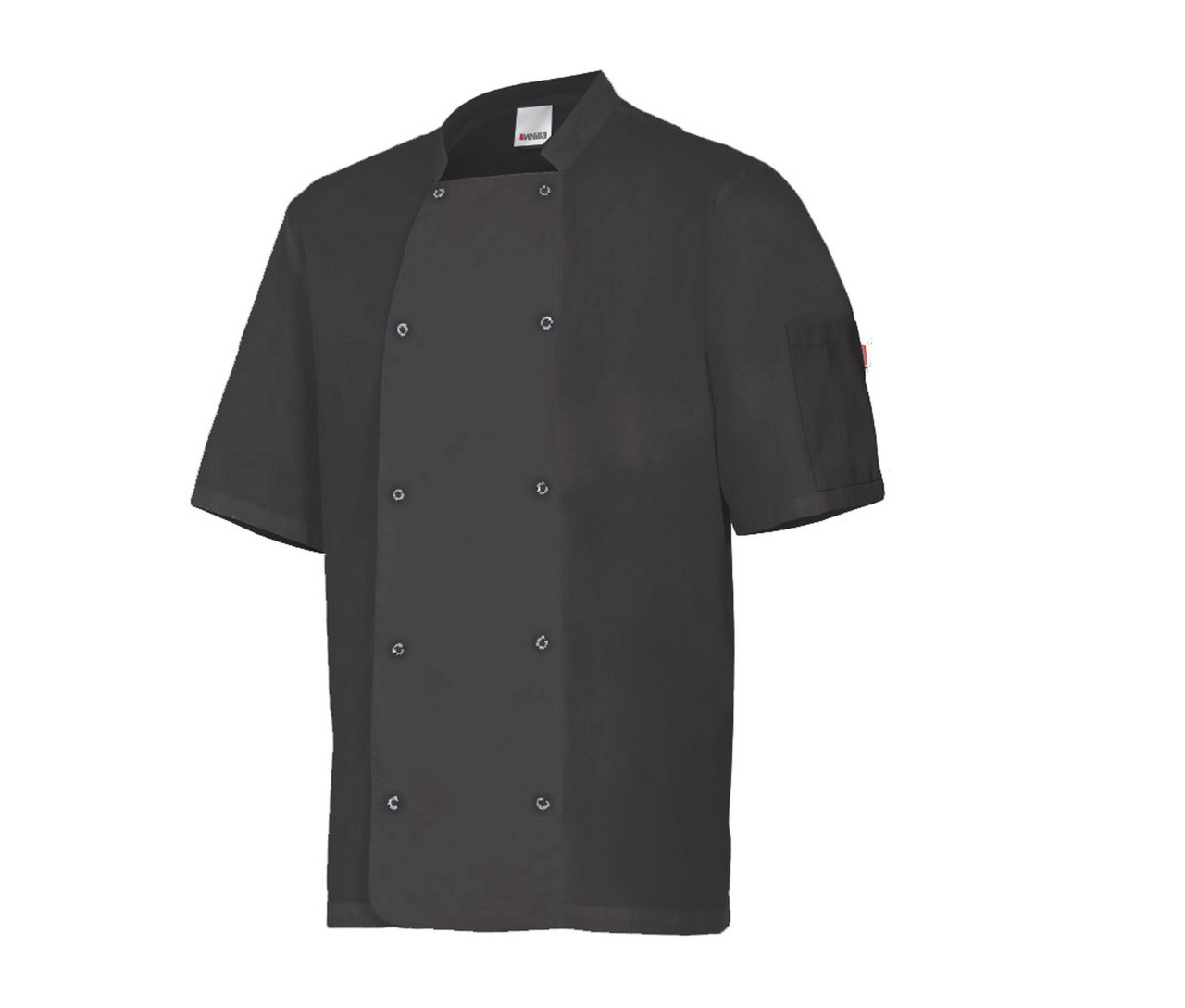 Velilla Short Sleeve Kitchen Jacket – Black