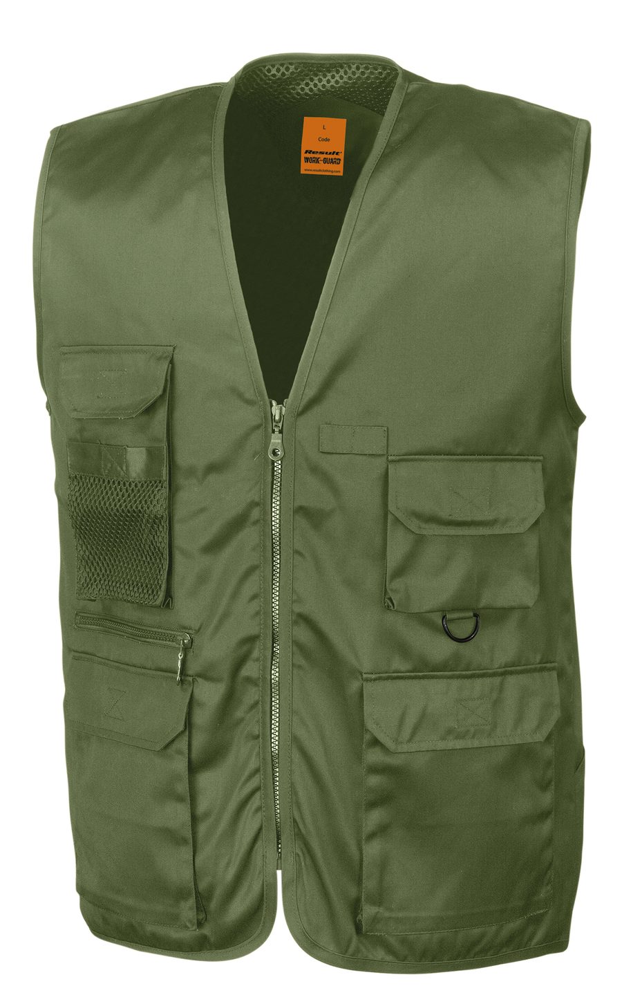 Result Gilet Reporter – Black