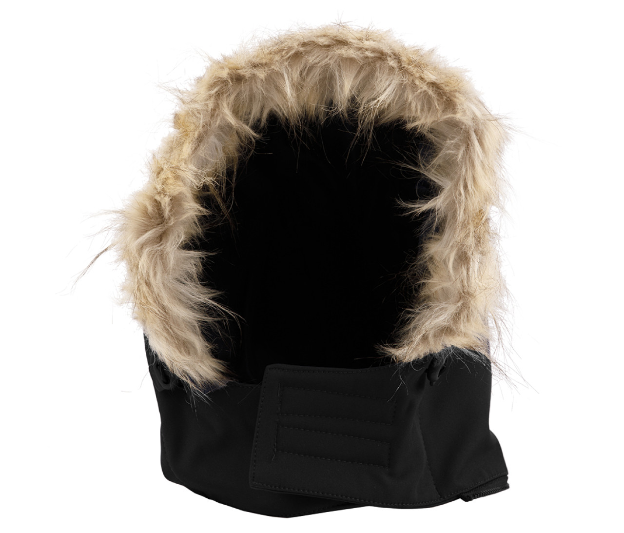 Pen Duick Universal Fur Hood Softshelljacke – Black Fur