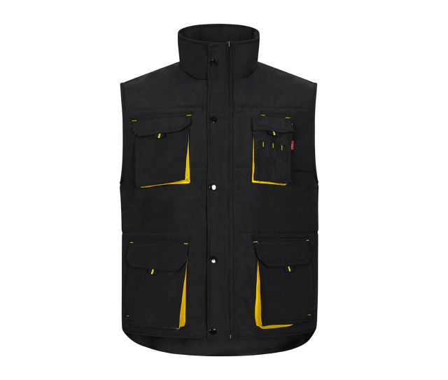Velilla Two-Tone Multi-Pocket Padded Vest