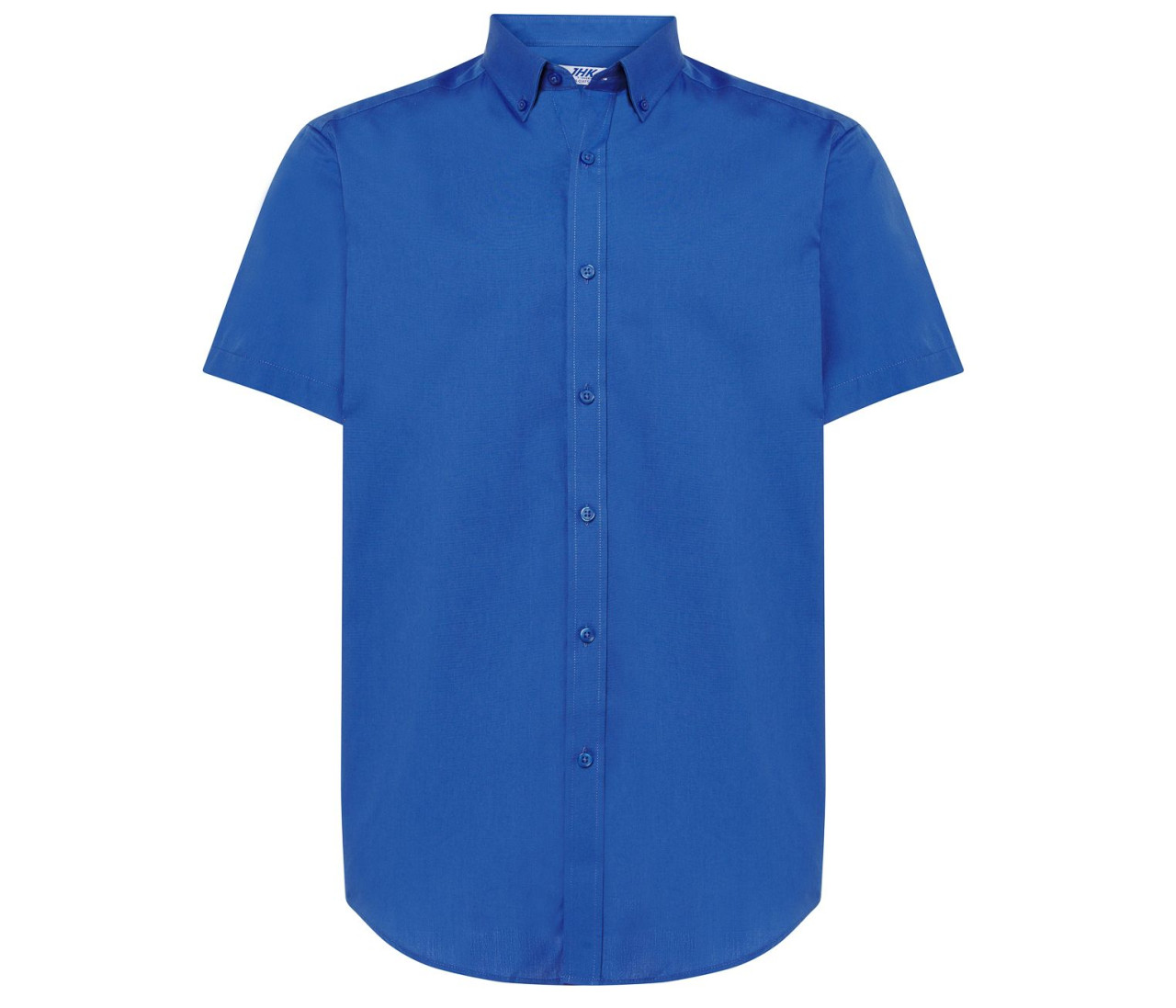 JHK Casual & Business Ss Shirt Oxford – Royal Blue