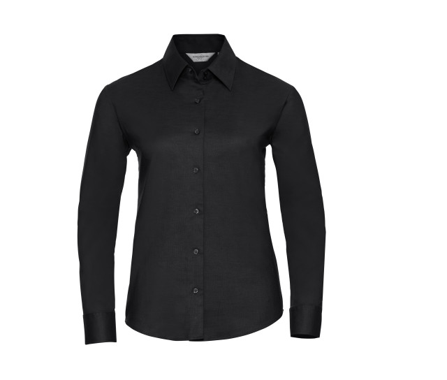 Russell Athletic Collection Ladies' Long Sleeve Tailored Oxford Shirt