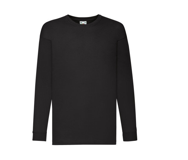 Fruit Of The Loom Kids Valueweight Long Sleeve T T-Shirt